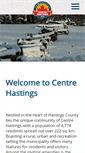 Mobile Screenshot of centrehastings.com